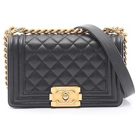 Borsa a Spalla Chanel Boy Small Nero