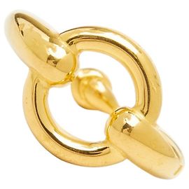Hermès Anel para lenço Mo em banho de ouro Hermes Dourado