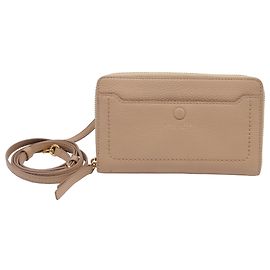 Bolsa transversal Marc Jacobs em couro bege Bege