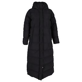 Max Mara Daunenmantel aus schwarzer Polyamid Schwarz