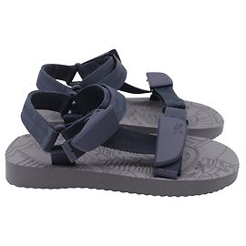 Sandales Trek Burberry en caoutchouc bleu marine Bleu Bleu Marine