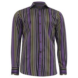 Camicia con bottoni a righe Etro in cotone multicolore Multicolore