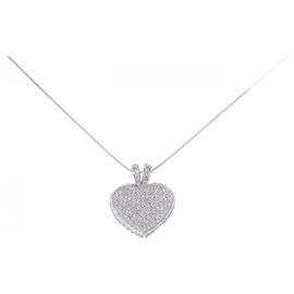 Autre Marque Collana con Diamanti Au750 Argento