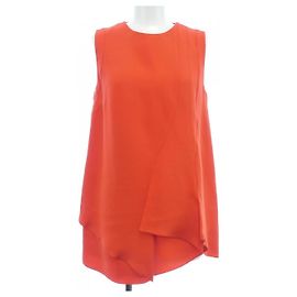 Top in misto seta Christian Dior Rosso