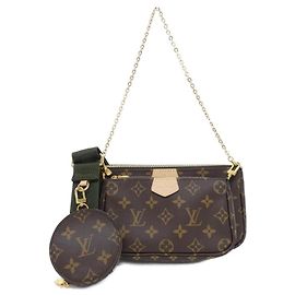 Louis Vuitton Monogram Multi Pochette Accessoires Shoulder Bag Khaki