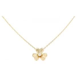 Colar Frivole Mini Van Cleef & Arpels Amarelo