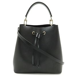 Louis Vuitton Epi NeoNoe Handbag Black