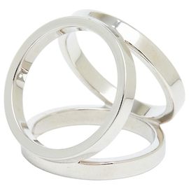 Hermès Hermes Trio Schalring 90 in Silber Silber