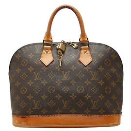 Borsa Louis Vuitton Monogram Alma PM Marrone Monogramma