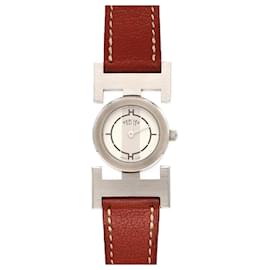 Hermès Hermes Paprika PA1.210 Edelstahl-Quarzarmbanduhr Andere