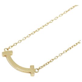 Collar Tiffany & Co. T Smile Mini Amarillo
