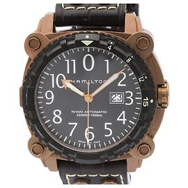 Autre Marque Relógio Hamilton Khaki Below Zero Steel Automatic Masculino Outro