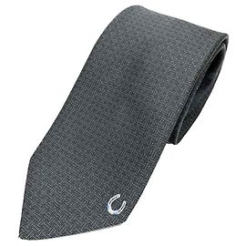 Hermès Hermes Gray Silk Cravat Brown