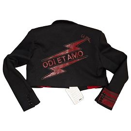 Autre Marque Odi Et Amo Blazer Jacket New with tag Red Grey