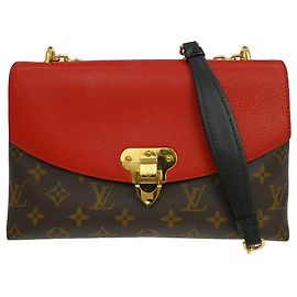 Louis Vuitton Saint Placide em canvas Monogram e couro Marrom