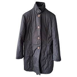 Dolce & Gabbana Steppmantel Schwarz Schwarz