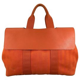 Hermès Sac cabas Hermes Valparaiso MM Orange