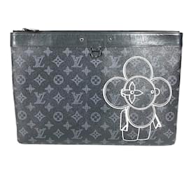 Pochette Apollo Vivienne Monogram Eclipse Louis Vuitton Nero