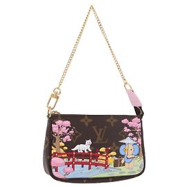 LOUIS VUITTON Vivienne Mini Pochette Accessoires Pouch M45905 LV Auth 189292SM Monogram