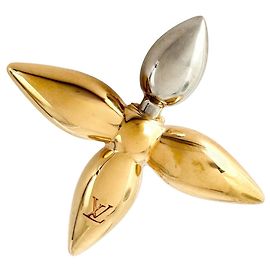 Louis Vuitton Louisette Barrette Argento D'oro