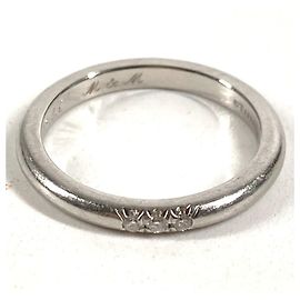 Tiffany & Co. Platinum 950 Forever 3P Diamond Ring Other