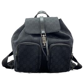 Gucci Jackie Backpack in Black Black