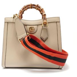 Bolsa 2-Way Diana em bambu Gucci, bege Bege