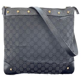 Borsa a tracolla nera Gucci Nero