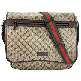 Borsa a tracolla Gucci marrone Marrone