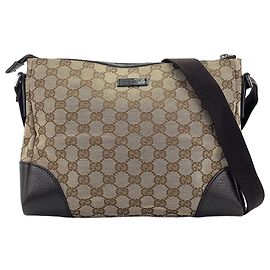 Borsa a tracolla Gucci beige Beige