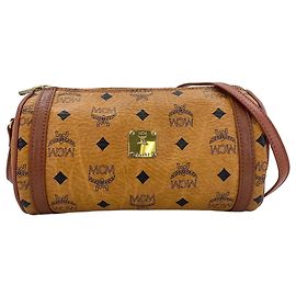 Bolsa de Ombro MCM Marrom Marrom
