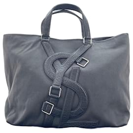 Bolsa Tote Vavin Yves Saint Laurent, Preto Preto