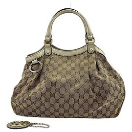 Borsa Gucci beige Beige