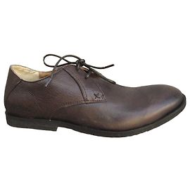 Autre Marque Sapatos de couro marrom Kickers Marrom