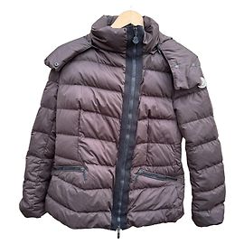 Doudoune Moncler marron avec capuche Marron