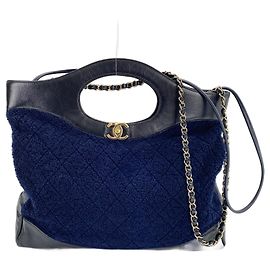 Chanel CHANEL 31 Shoulder Bag in Navy Navy blue