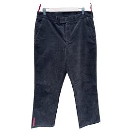 Prada Cordhose für Herren Anthrazitgrau