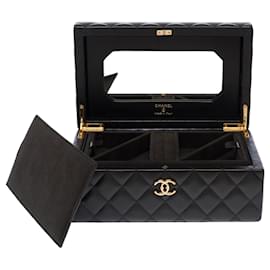 CHANEL Tasche aus schwarzem Leder - 103670 Schwarz