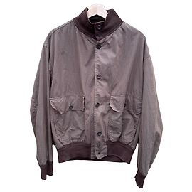Autre Marque C.P. Company Brown Cotton Blend Bomber Jacket Brown