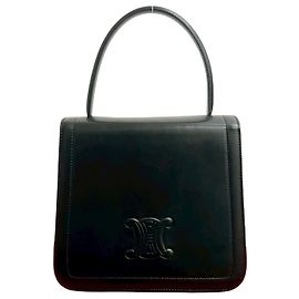 Céline Mini bolsa tote CELINE em couro de bezerro Preto