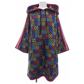 Gucci Kleid Schwarz Rot Blau Grün