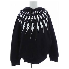 Autre Marque Sweat à capuche Neil Barrett NBV7JS186A Noir