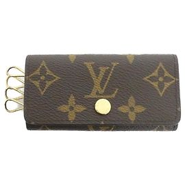 Louis Vuitton Monogram Key Case Brown
