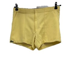 Short Lacoste Jaune en Polyester XS Jaune