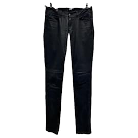 Notify Calça de couro preta Preto