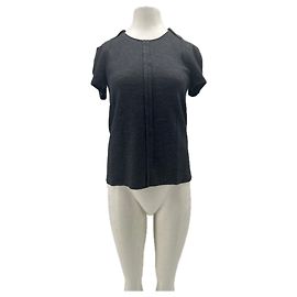 Maje Grey Wool T-shirt Grey