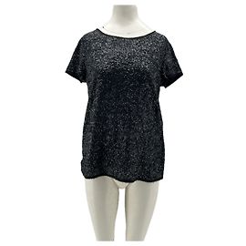 Zadig & Voltaire Top con paillettes nere Nero