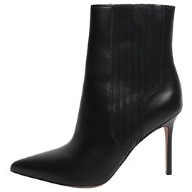 Veronica Beard Black leather Lisa ankle boots - EU 39 Black