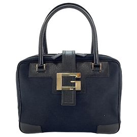 Schwarze Gucci Handtasche Schwarz