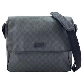 Bolsa Messenger Gucci preta Preto